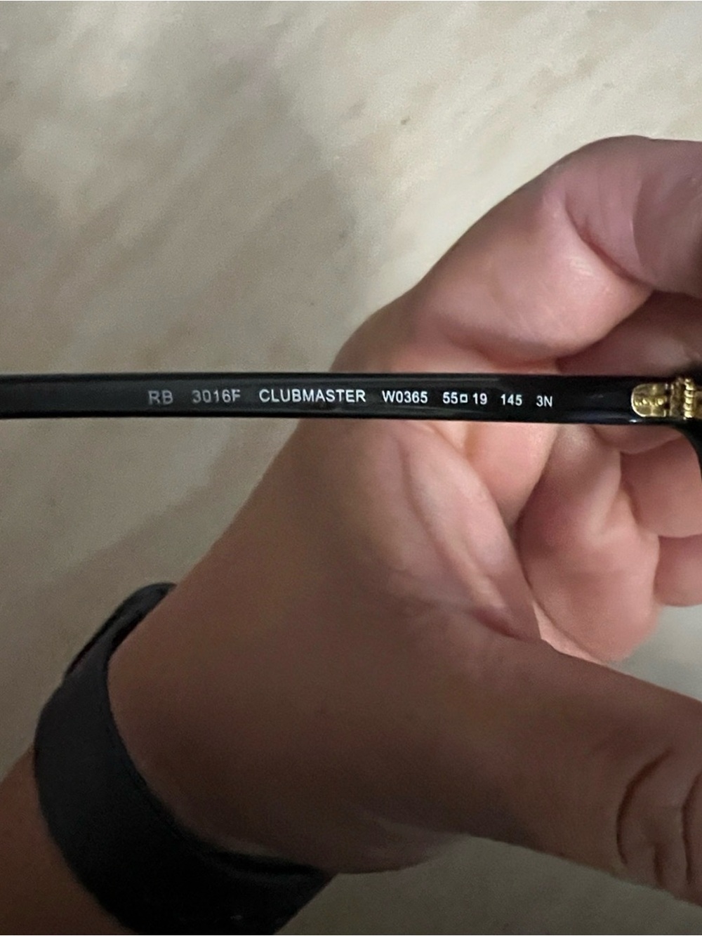 Ray-Ban Classic Clubmaster Sunglasses RB 3016F - Picture 5 of 5